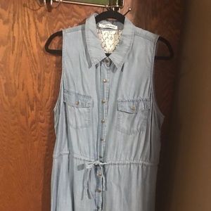 Maurice’s super soft chambray sleeveless dress